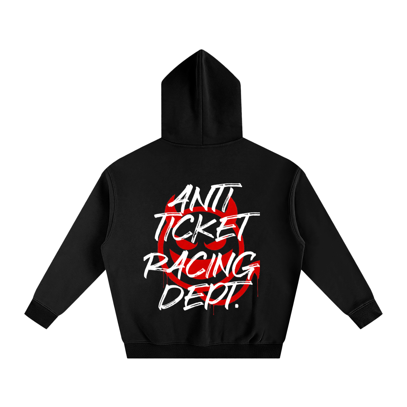 ANTI TICKET OVERSIZED HOODIE.